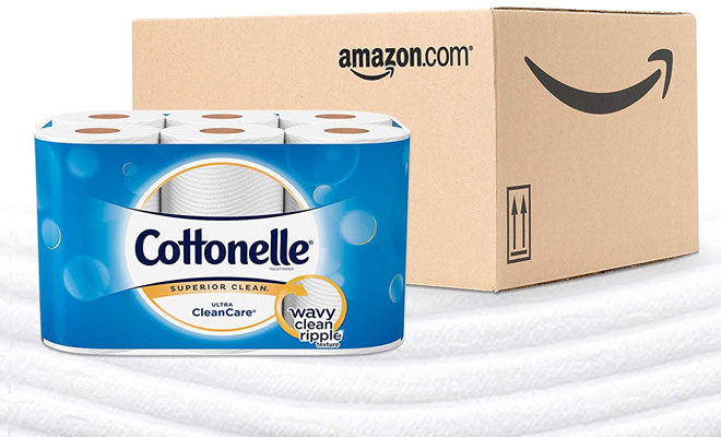 Amazon: Cottonelle Bath Tissue Just 61¢ per Mega Roll + FREE Shipping