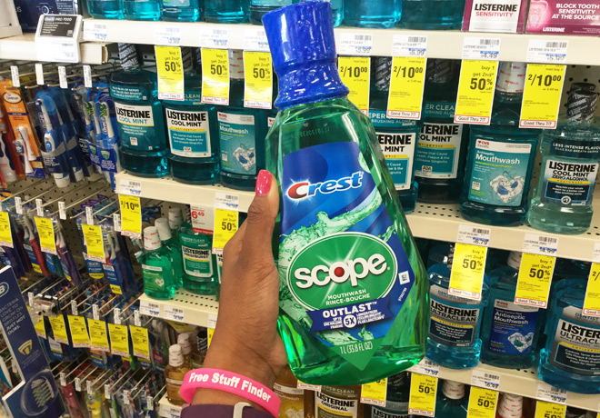 FREE Crest Scope Mouthwash at CVS + 21¢ Moneymaker (Last Chance!)