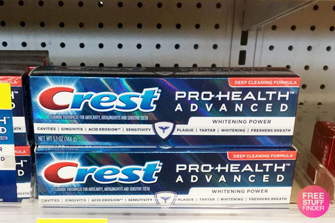 Walgreens.com: Crest Pro-Health Toothpaste ONLY 28¢ (Reg $3.59) + FREE Pickup