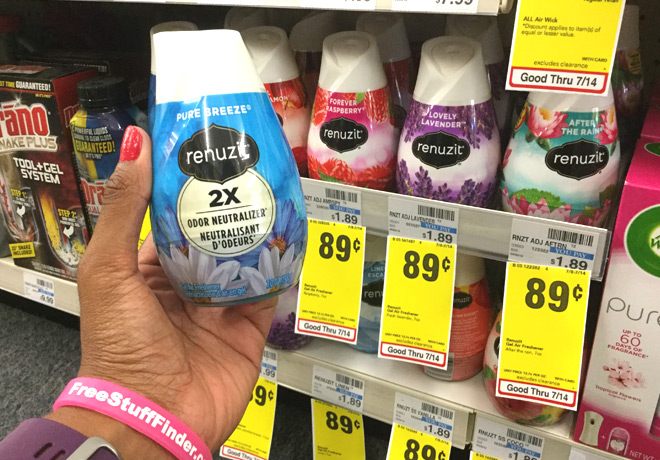 Renuzit Gel Air Fresheners ONLY 61¢ Each at CVS & Walgreens (Regularly $1.89)