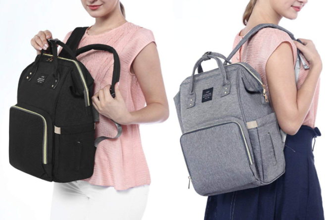 Amazon: Multi-Function Diaper Bag Backpack Only $26.99 (Regularly $57) + FREE Shipping