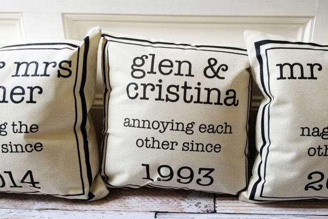 Personalized Funny Pillow Covers JUST $14 (Regularly $40) - 4 Styles!