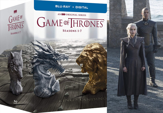 Amazon Prime: Game of Thrones Seasons 1-7 Blu-Ray + Digital HD JUST $74.99 (Reg $230)