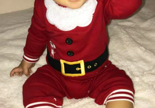 Gymboree One-Piece Santa Baby Outfit for Just $5.58 + FREE Shipping (Regularly $35)