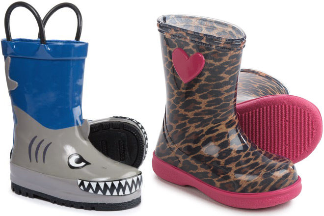 Kids Rain Boots Starting at ONLY $10 (Regularly up to $30!)
