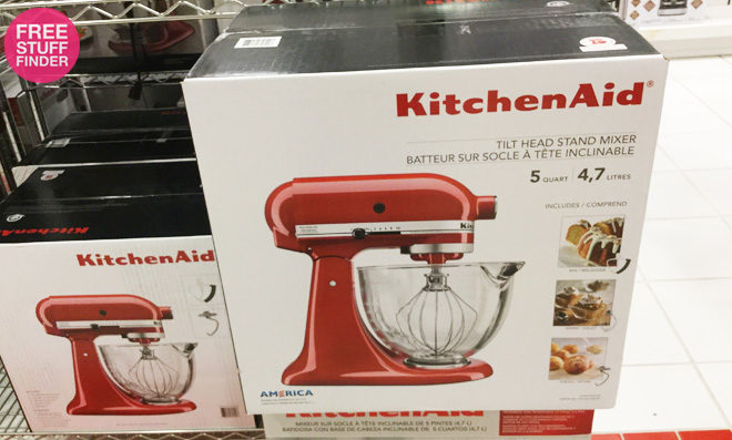 Macy's: KitchenAid 5-Quart Stand Mixer for Only $179.99 + FREE Shipping (Reg $360)