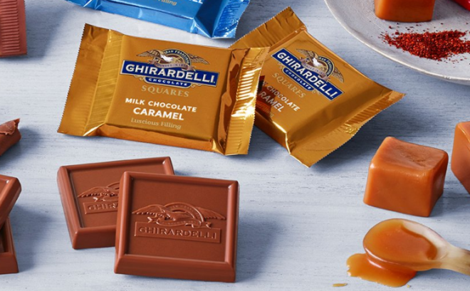 FREE Ghirardelli Milk Chocolate Caramel at Kroger Affiliate Stores (Load Now!)