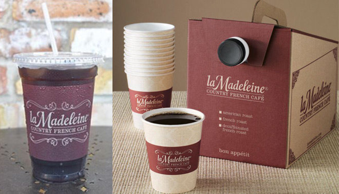 FREE Coffee, Tea or Fountain Drink at La Madeleine (7/16 ONLY!) - Download App!