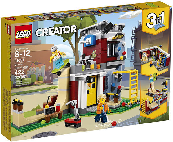 LEGO Creator Skate House 422-Pc Building Kit Just $31.99 + FREE Shipping (Reg $40)