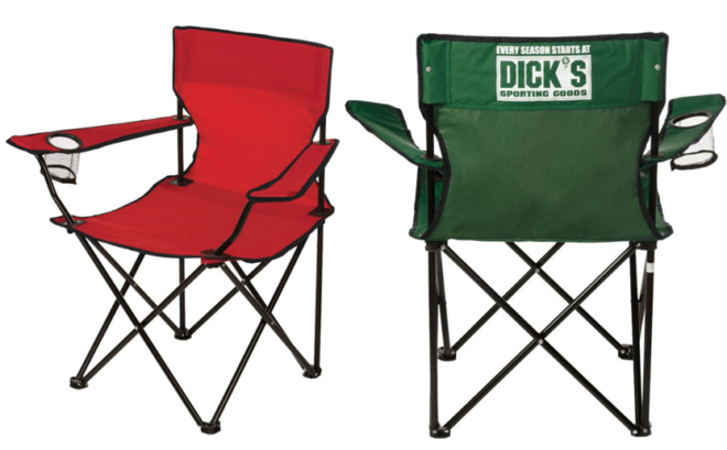 Dicks Sporting Goods Folding Camp Chair Two for $10 + FREE Pickup