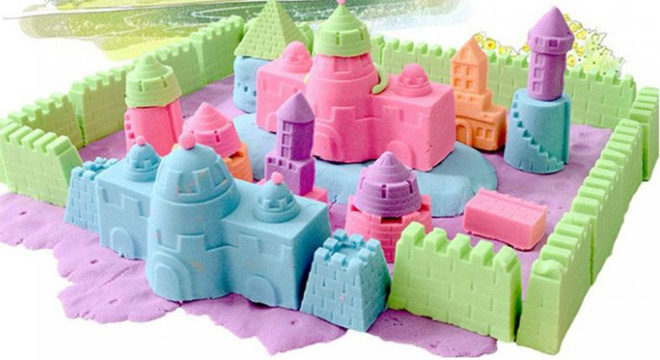 Magic Kinetic Sand Just $3.99 (Regularly $13) - Choose from 6 Colors!