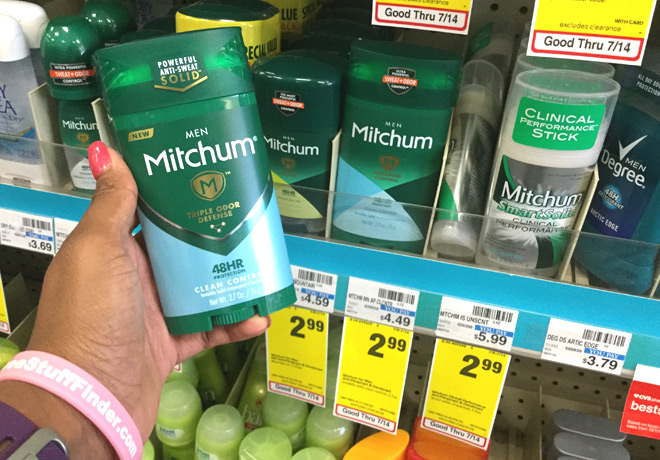 *HOT* Mitchum Deodorant ONLY 99¢ at CVS (Regularly $4.59)