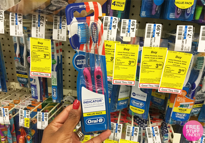 *HOT* Oral-B Indicator Contour Clean 2-Pack Toothbrush ONLY 99¢ at CVS (Regularly $5)