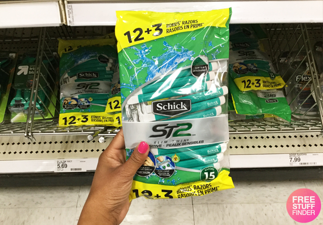Schick Slim or Quattro Disposable Razors ONLY $1.69 (Reg $5.69) at Target - Print NOW!
