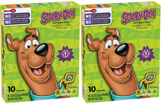 Scooby Doo Snacks 80-Ct ONLY $13.69 + FREE Shipping on Amazon (17¢ per Pouch)