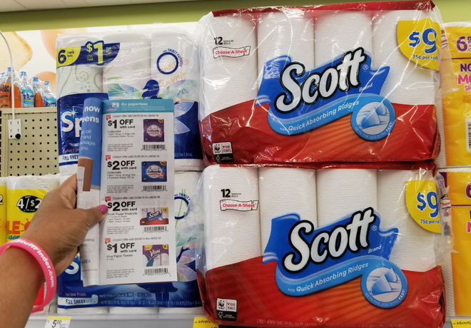 Scott Paper Towel 12-Pack JUST $6.50 at Walgreens (Reg $9) - Starting Next Week 7/15