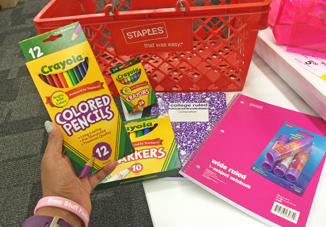 Staples Back To School Deals This Week (Through 7/21) - Deals Under $1!