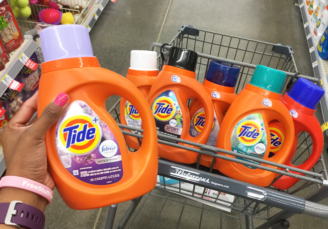 Tide Liquid Laundry Detergent & Tide Pods Just $1.99 Each at Walgreens (Reg $7.49)