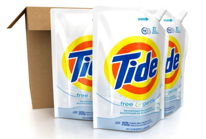 Amazon: THREE Tide Liquid Smart Pouches Just $12.82 + FREE Shipping ($4.27 Each!)