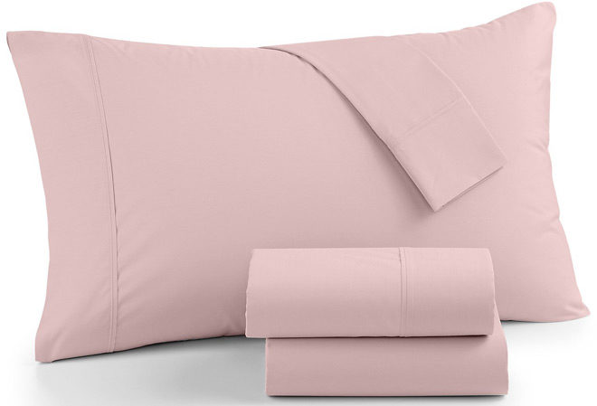 Ends Tonight! Macy's: Sunham 4-Piece Sheet Set for Only $29.99 (Regularly $130)