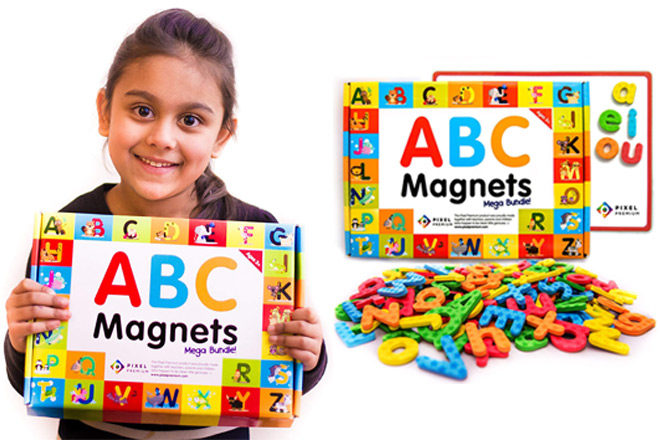 Amazon: Pixel Premium ABC Magnets Gift Set JUST $15.99 (Great Reviews!)