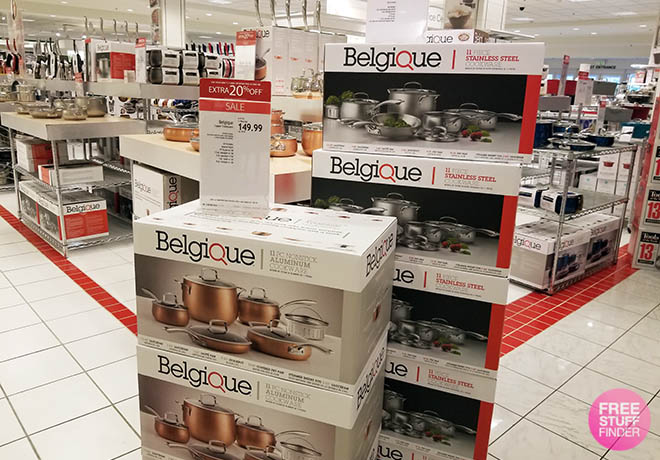 Macy's: Belgique 11-Piece Cookware Sets JUST $119.99 (Reg $300) + FREE Shipping