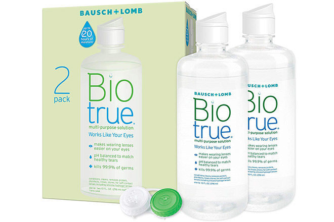 *HOT* BioTrue Contact Lens Solution 2-Pack Only $10.18 + FREE Shipping (Reg $22.77)