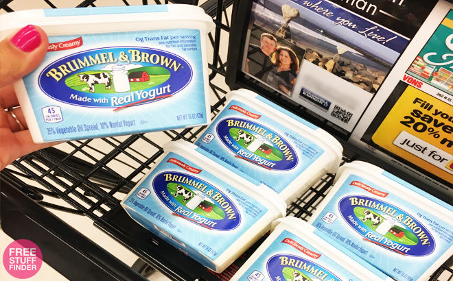 Brummel & Brown Spread Just $1.99 (Reg $4) at Albertson’s & Affiliates - Use Your Phone