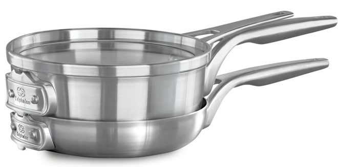 Calphalon Stainless Steel 3-Piece Cookware ONLY $67.99 + FREE Shipping (Reg $110)