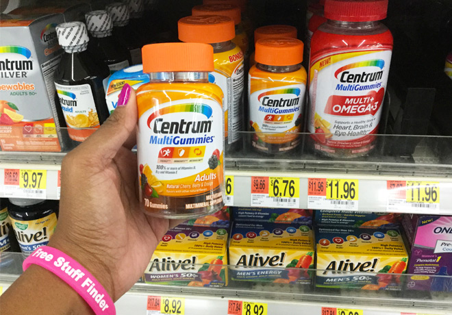 Centrum MultiGummies Vitamins ONLY 76¢ at Walmart (Reg $6.76) - Print Now!