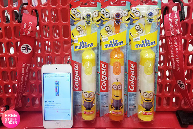 Colgate Kids Minions Battery Powered Toothbrush Only $1.57 at Target (Reg $5)