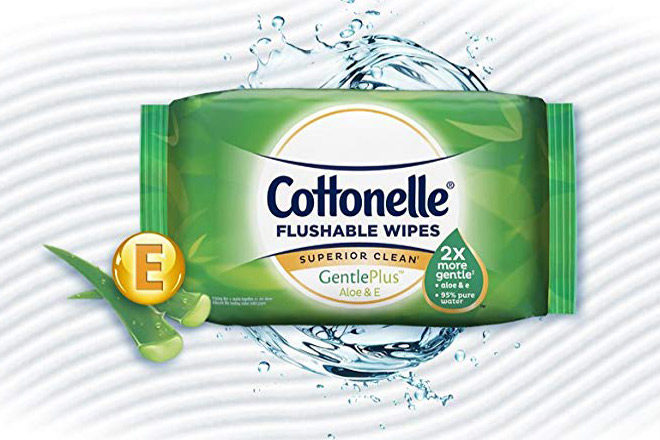Cottonelle GentlePlus 42-Count Flushable Wipes 6-Pack for Only $10.99 ($1.83 Each!)