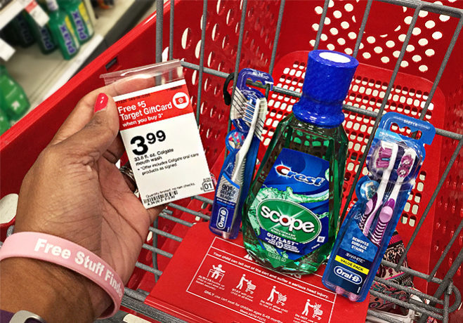 FREE Oral-B Toothbrushes & Crest Mouthwash at Target - Last Chance!