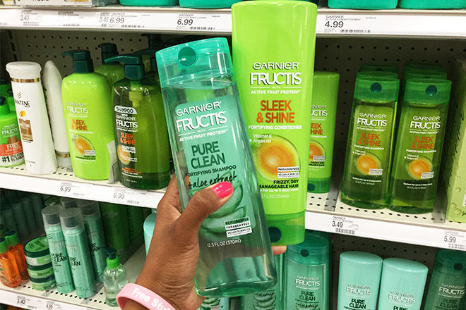 TWO FREE Garnier Fructis Shampoos or Conditioners at Target + $1.02 Moneymaker