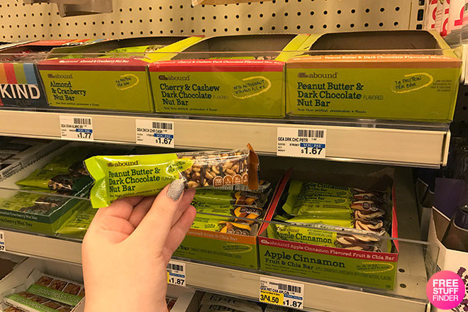 FREE Gold Emblem Abound Nut Bars at CVS - Print Coupons Now!