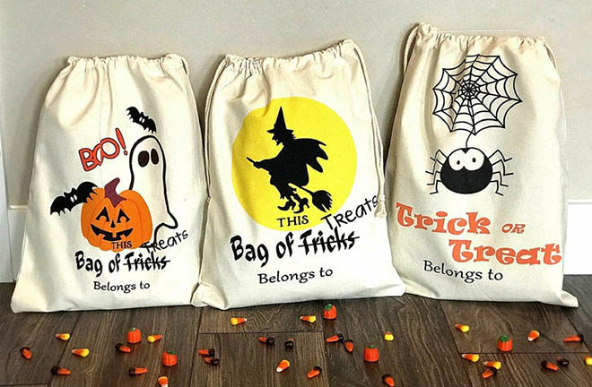Halloween Canvas Trick or Treat Bags for ONLY $7.99 (Reg $20) - Get Ready on Time!