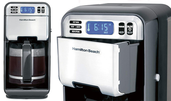 Hamilton Beach Programmable Coffee Maker ONLY $35.49 + FREE Shipping (Reg $70)