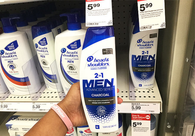 Head & Shoulders Charcoal Shampoo JUST $1.99 (Regularly $6) at Target