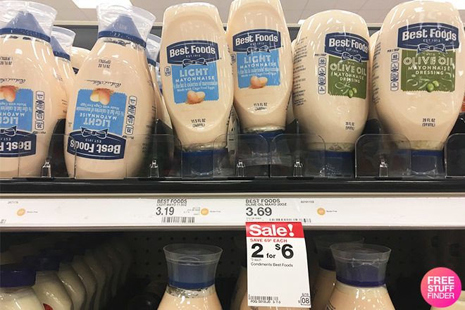 Hellmann’s or Best Foods Real Mayonnaise Only $2 at Target (Regularly $3.79)
