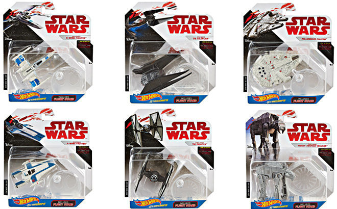 Hot Wheels Star Wars Starships 6-Pack for ONLY $5.55 (Regularly $30) on Amazon