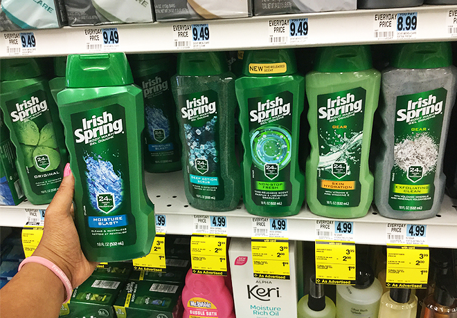 *HOT* Irish Spring Body Wash JUST 99¢ (Regularly $5) at Rite Aid