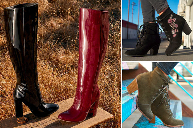 First Pair of Designer Boots for JUST $9.99 ($90 Value) - Perfect for Fall!