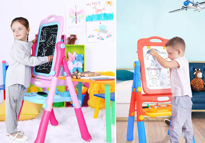 RUN! Double-Sided Art Easel with Supplies for ONLY $19.99 (Regularly $60)