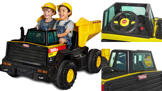 Tonka Truck Ride-On ONLY $149 + FREE Store Pickup at Walmart.com (Regularly $349)