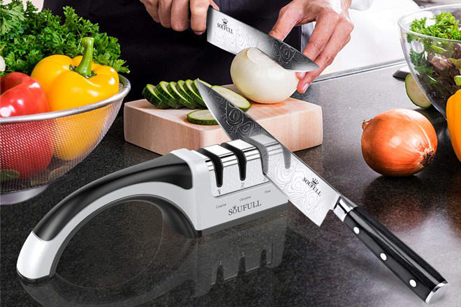 Professional Knife Sharpener for Just $6.99 on Amazon (Regularly $25.55)