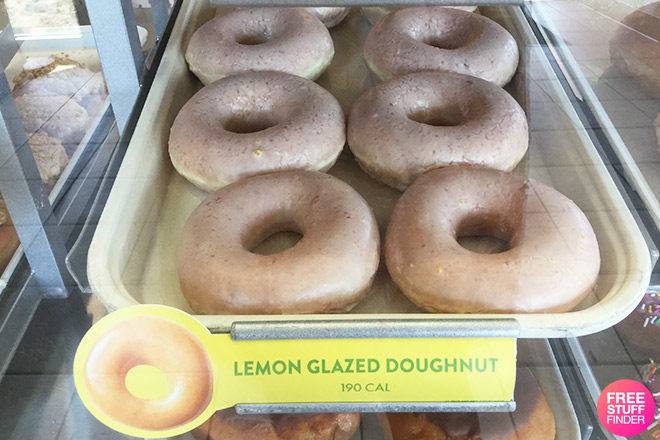 FREE Krispy Kreme Lemon Glazed Doughnut for Rewards Members (TODAY Only!)