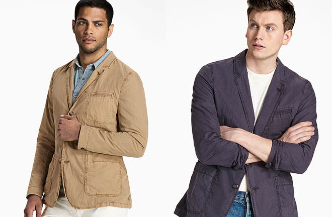 Lucky Brand: Men's Ace Garment Dyed Blazer JUST $24.98 (Regularly $299)