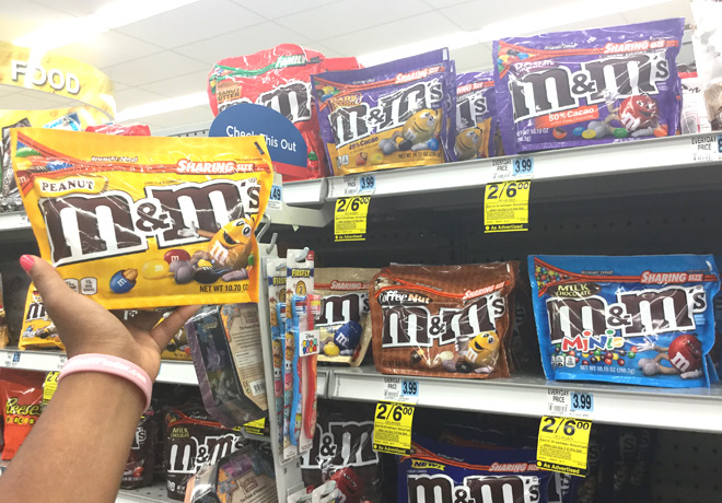 M&M’s Candy Bags for ONLY $1.50 Each at Rite Aid (Regularly $4)