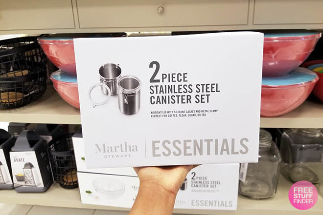 Macy's: Martha Stewart 2-Piece Canister Set Just $9.99 (Reg $17) - TODAY Only!