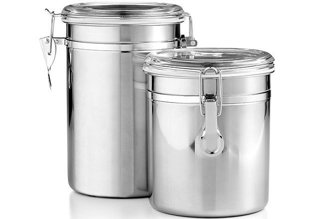 Martha Stewart Essentials Food Storage Canisters Only $7.99 + FREE Pickup (Reg $17)